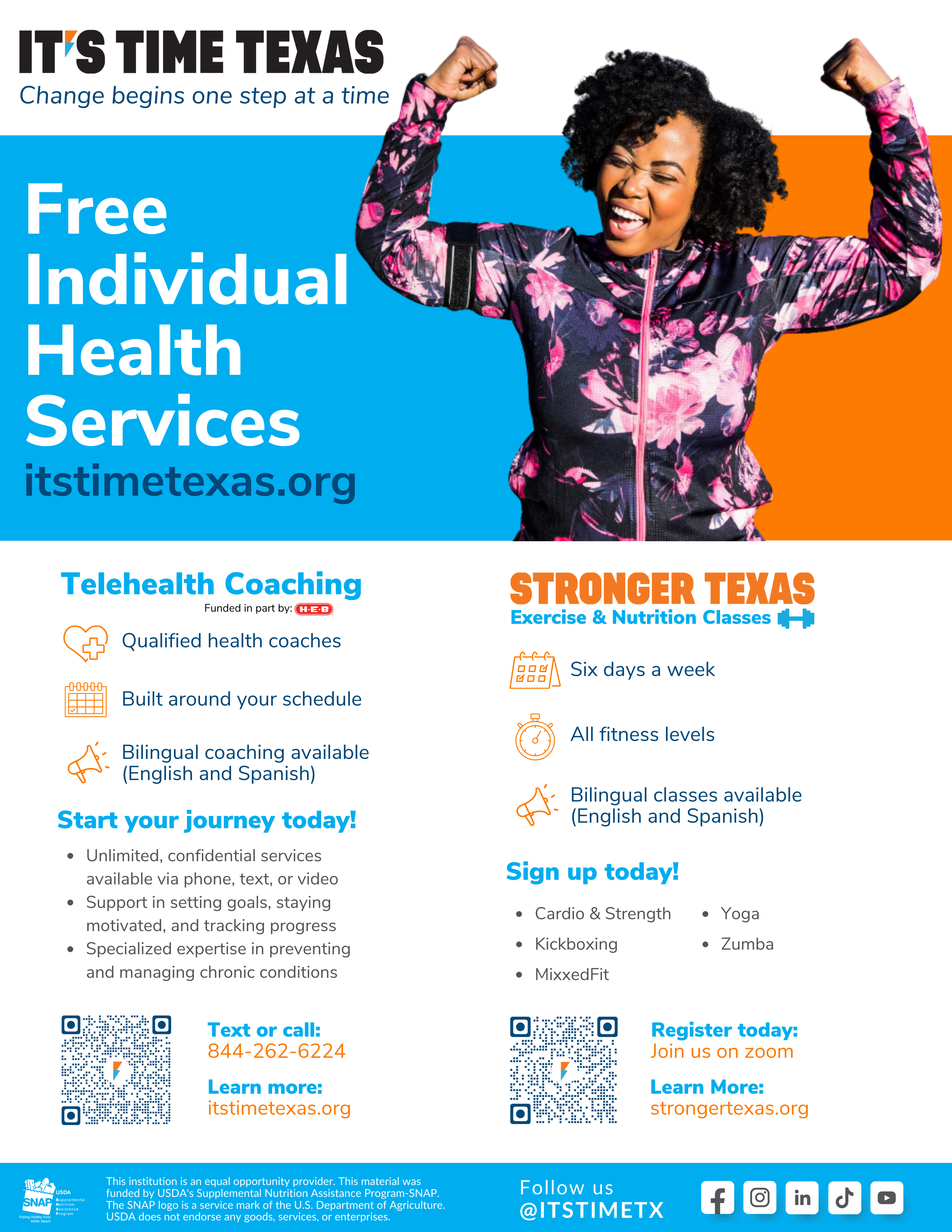 Free Health Services Flyer (English)